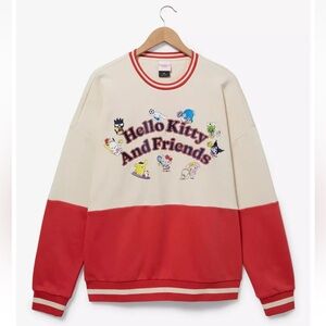 Sanrio Hello Kitty and Friends Sporty Panel Crewneck — BoxLunch Exclusive